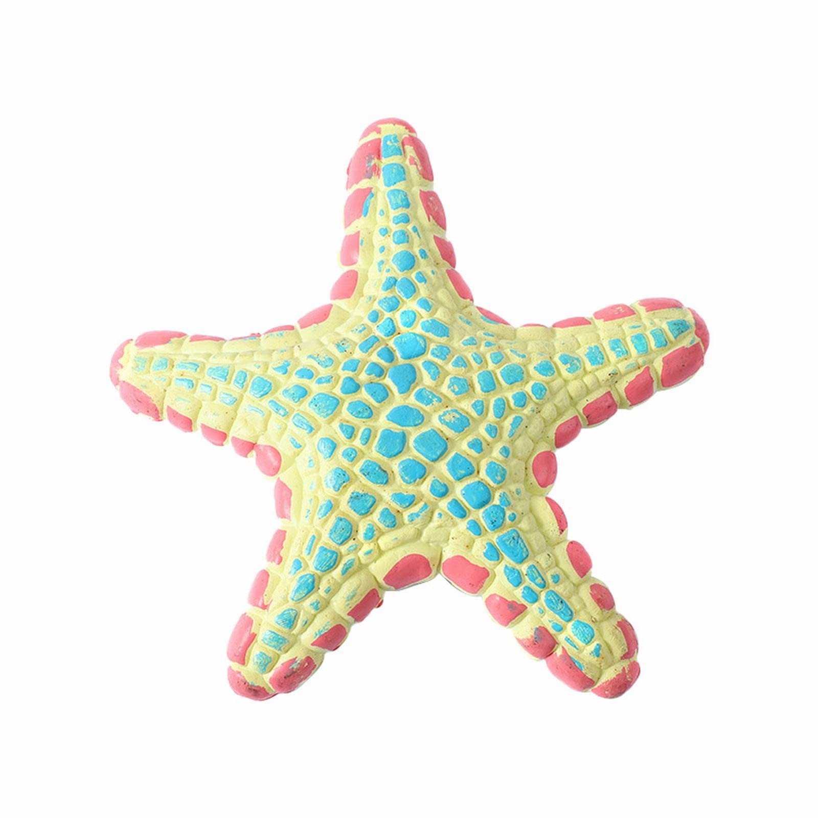 Colorful Sea Star Diving Toys Set with Gold Mesh Bag - Summer Pool Swimming & Underwater Games for Kids - Perfect for Beach, Pool Parties & Backyard Water Play (Yellow, One Size)
