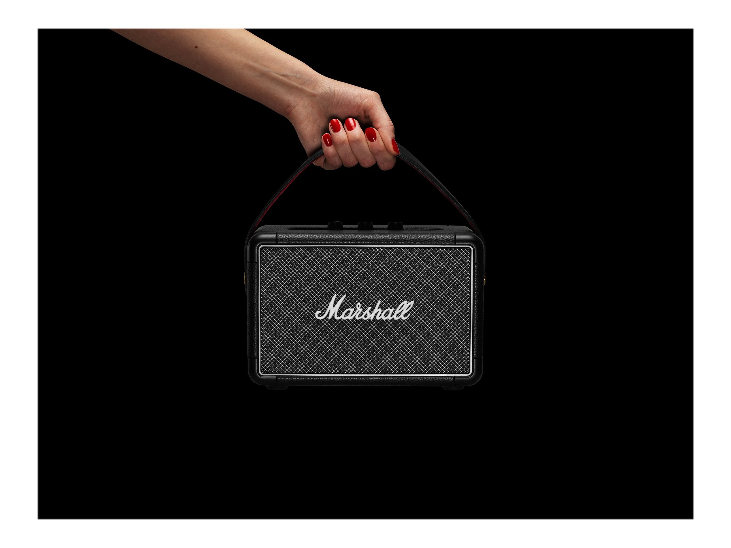 Marshall Kilburn II Portable Bluetooth Speaker - Wireless Speaker with Rich Bass, 20+ Hours Playtime, IPX2 Water Resistance - Perfect for Outdoor, Travel, Home & Party Use