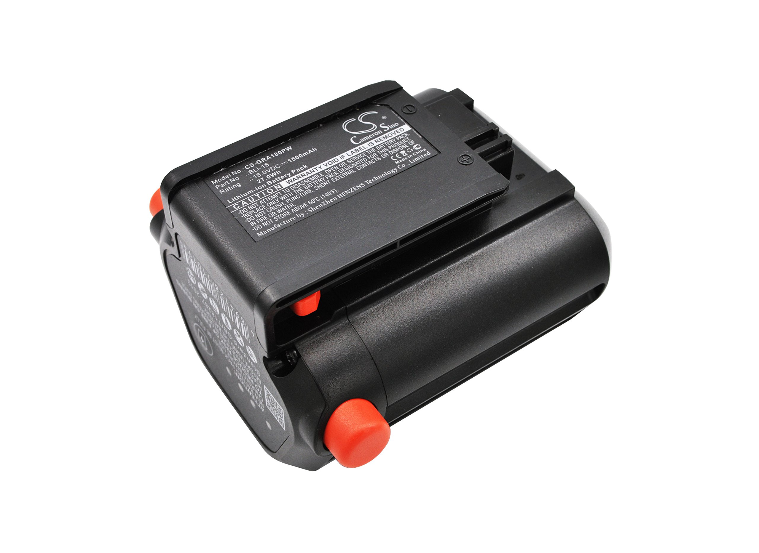 GARDENA Replacement Battery for Accu Hedge Trimmer Models Li-18/50, TCS Li-18/20, THS Li-18/42, EasyCut Li-18/23 - Compatible with High Delimber, Telescopic & ComfortCut Trimmers - Perfect for Garden Maintenance & Landscaping