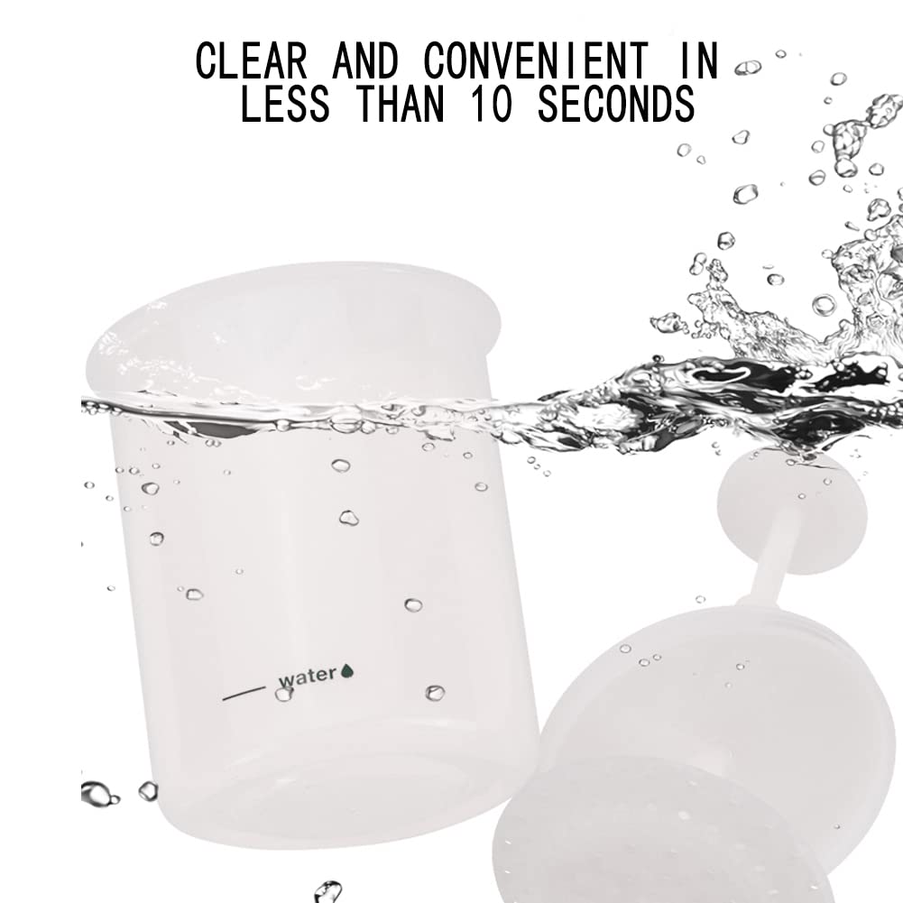 Portable Facial Cleanser Foam Maker Cup - Rich Lather Bubble Maker for Travel & Home Use | Gentle Face Wash & Shampoo Foamer for Skincare & Bath Routine
