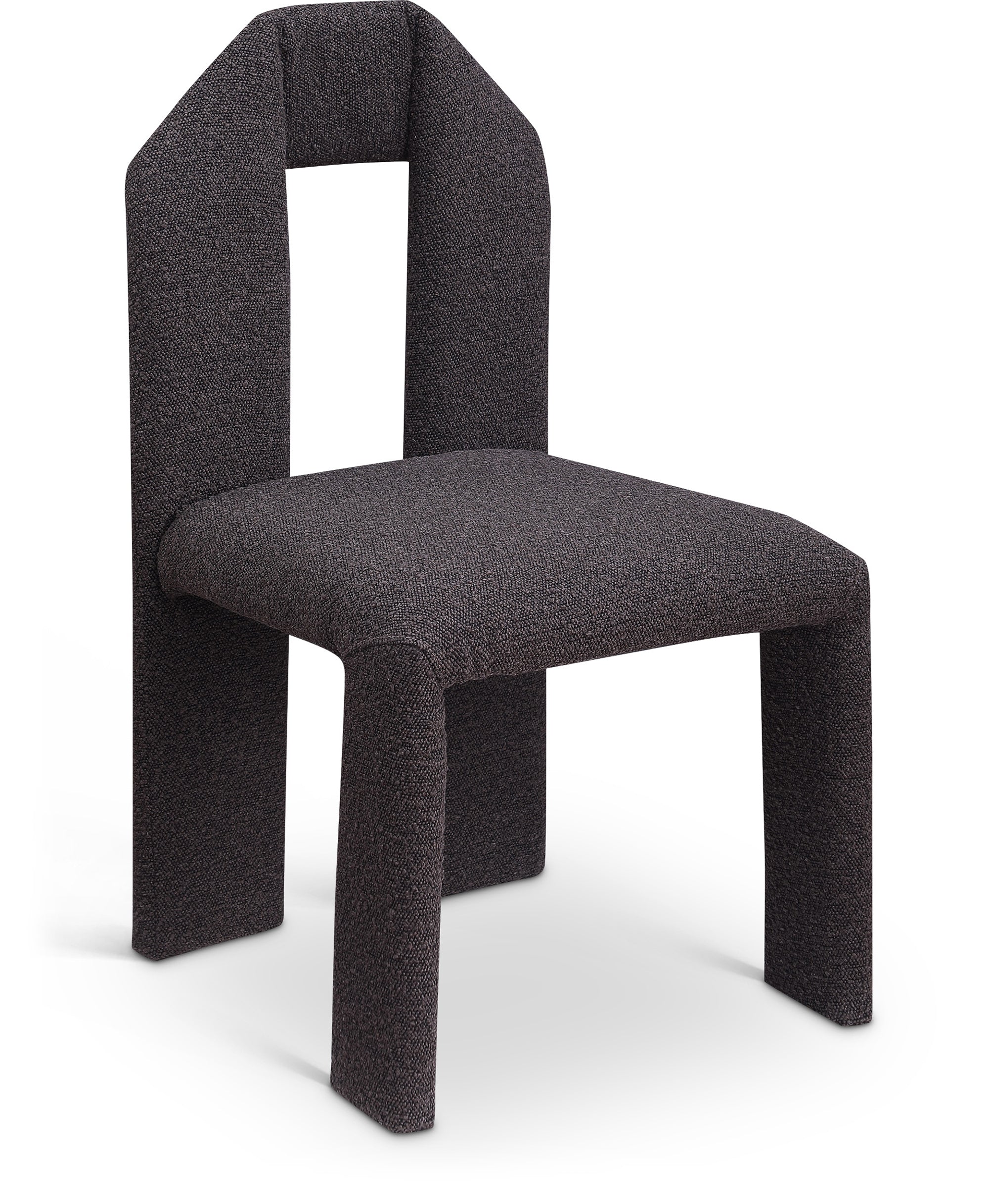 Bennett Boucle Fabric Dining Chair - Modern Upholstered Accent Chair for Dining Room, Kitchen, or Office - Comfortable & Stylish Seating for Home Decor