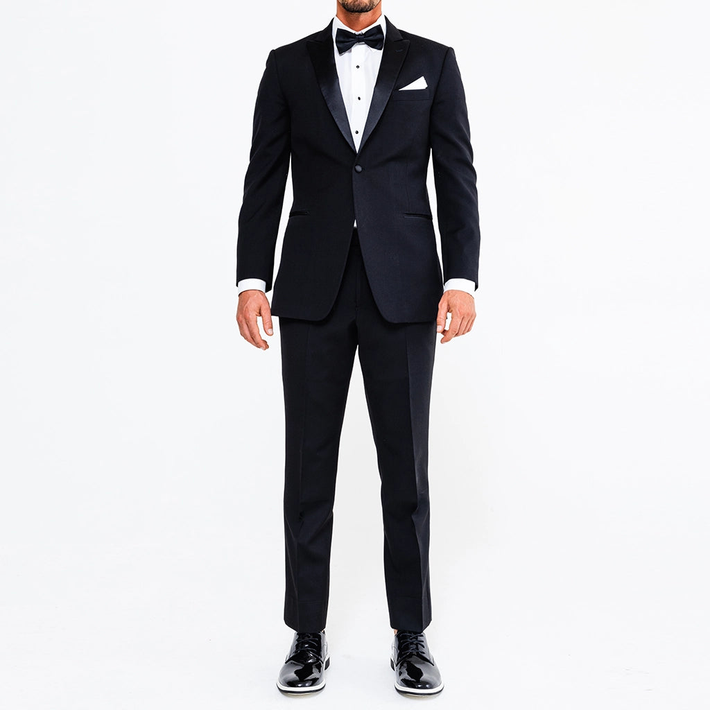 The Tux Onyx - Premium Black Tuxedo for Men | Elegant Formal Wear for Weddings, Prom & Special Occasions