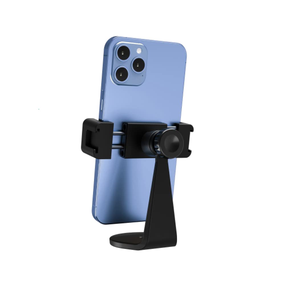 Pivo Smart Mount - 360° Adjustable Aluminum Smartphone Holder Stand with Universal Clamp & 1/4