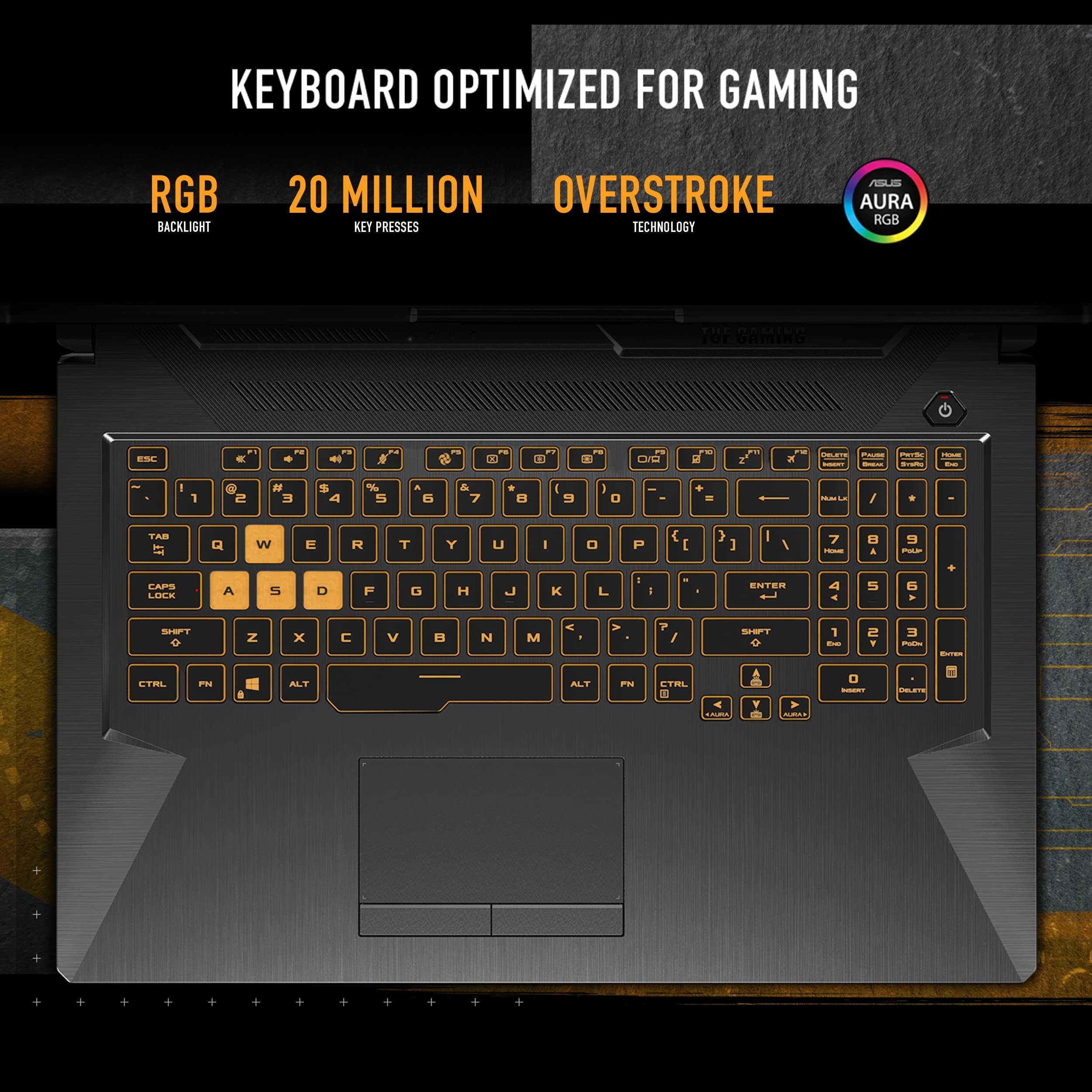 ASUS TUF F15 Gaming Laptop - 15.6