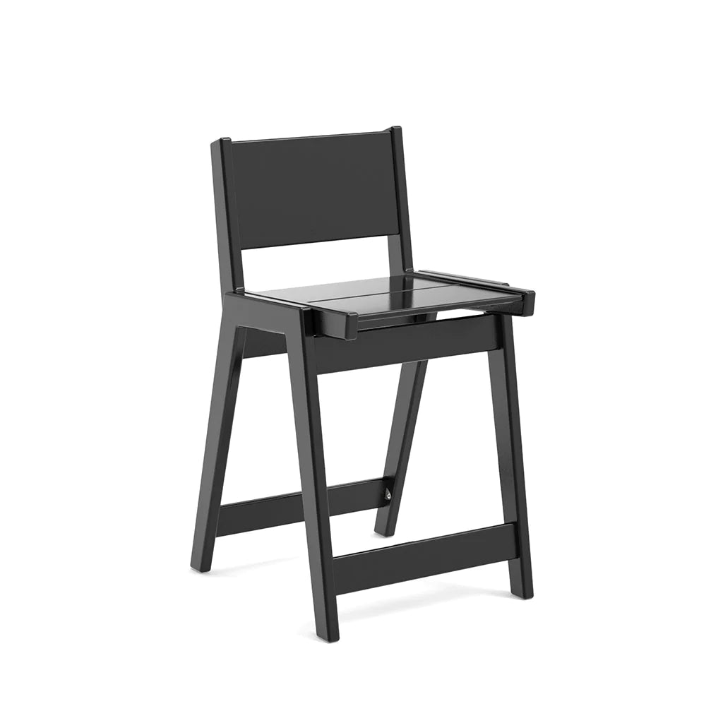 Loll Alfresco Counter Stool - Outdoor Bar Stool with Weather-Resistant Cushion for Patio, Deck, and Garden Dining - Perfect for Backyard Entertaining