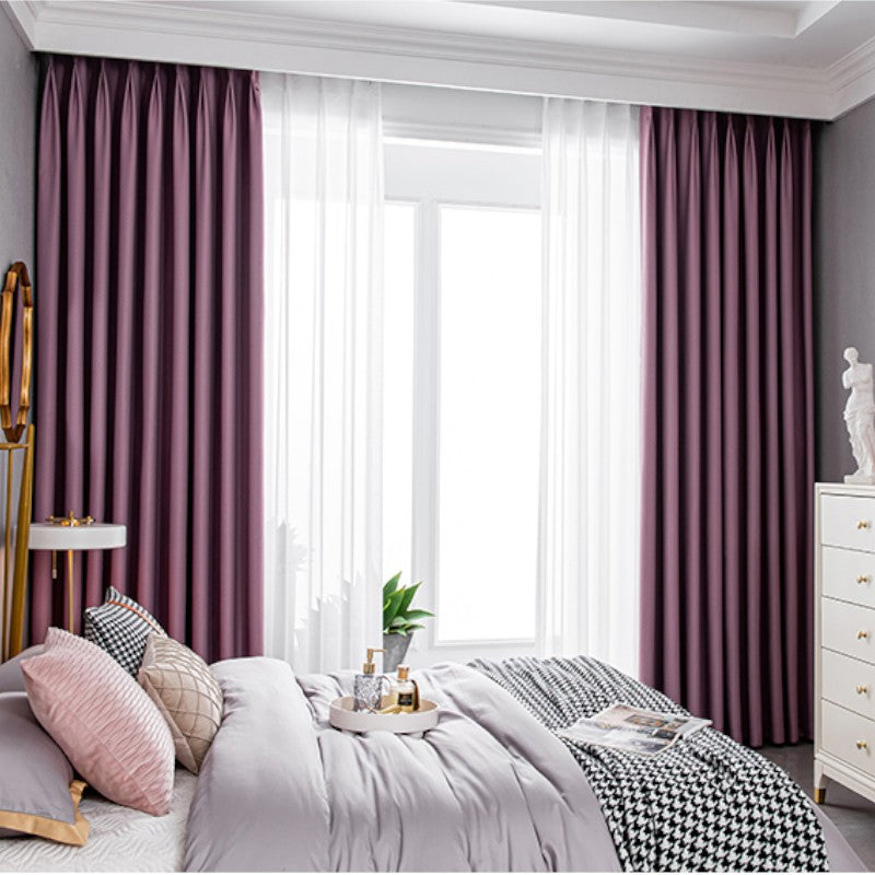 Aviana Blackout Curtains with Embossed Diamond Design - Custom Size for Bedroom & Living Room - Noise Reducing & Thermal Insulated Window Treatments for Home Decor