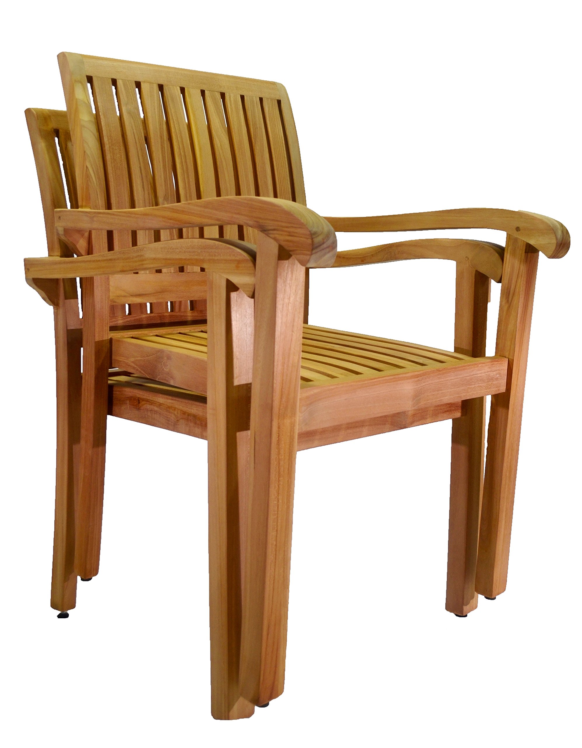 Premium 3-Piece Outdoor Patio Teak Dining Set - 36