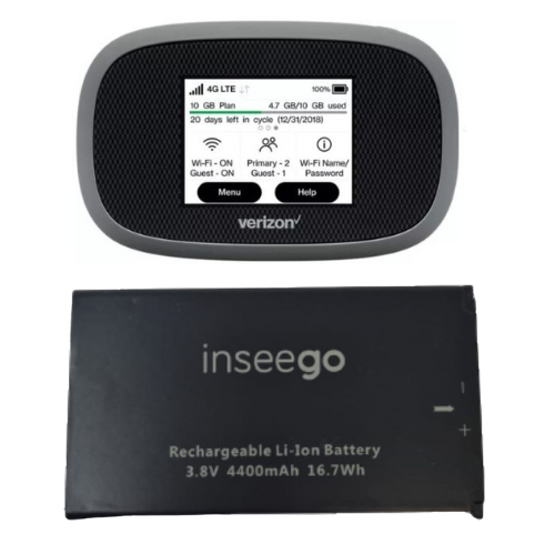 Novatel MiFi Battery 160002 Replacement for Verizon Jetpack 7730L, MiFi 8800L, Inseego M1000 - Long-Lasting Power for Travel, Remote Work & Outdoor Adventures