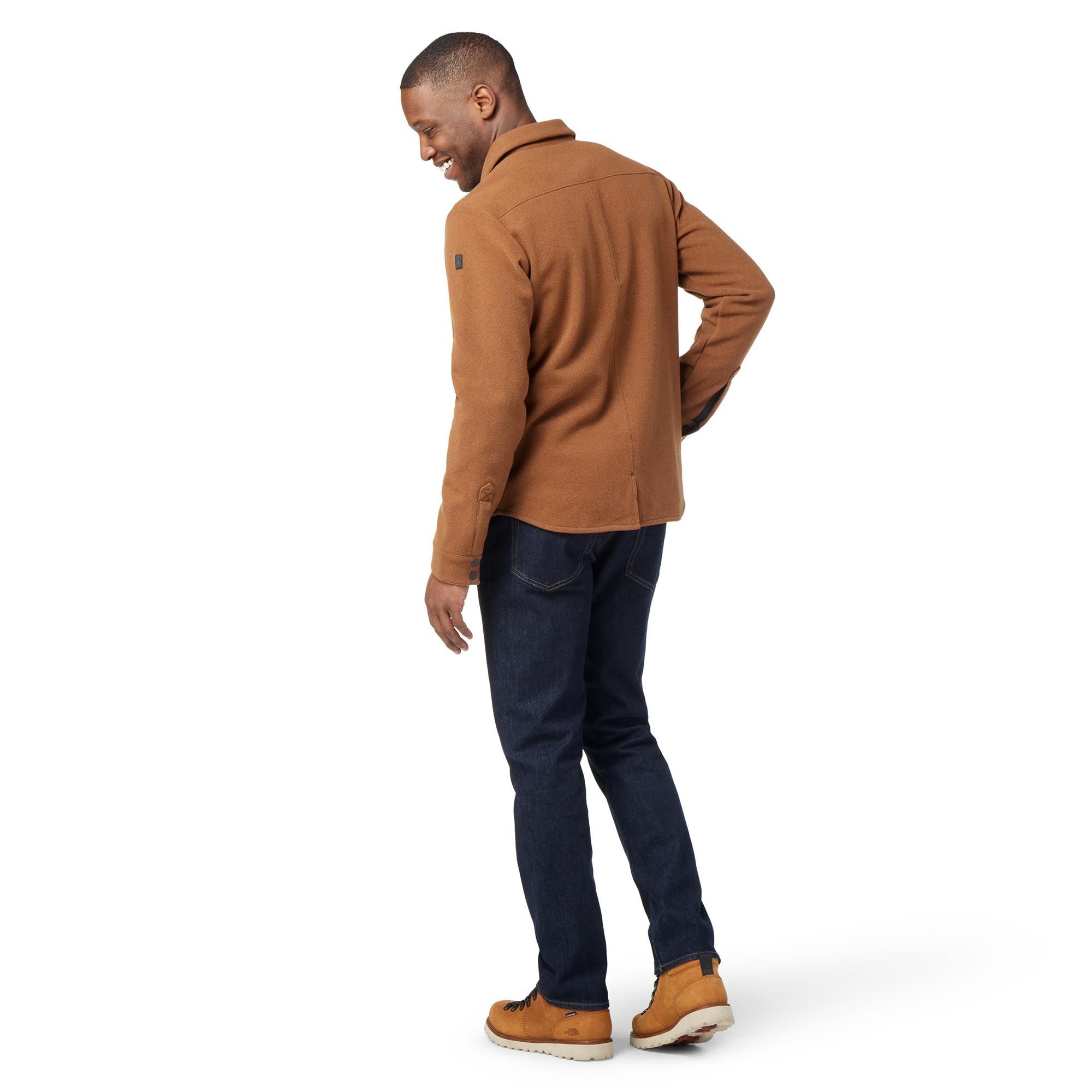 Men's Anchor Line Shirt Jacket - Lightweight Casual Button-Up Shirt Jacket for Outdoor & Travel | SW000122 | Perfect for Hiking, Camping and Everyday Wear