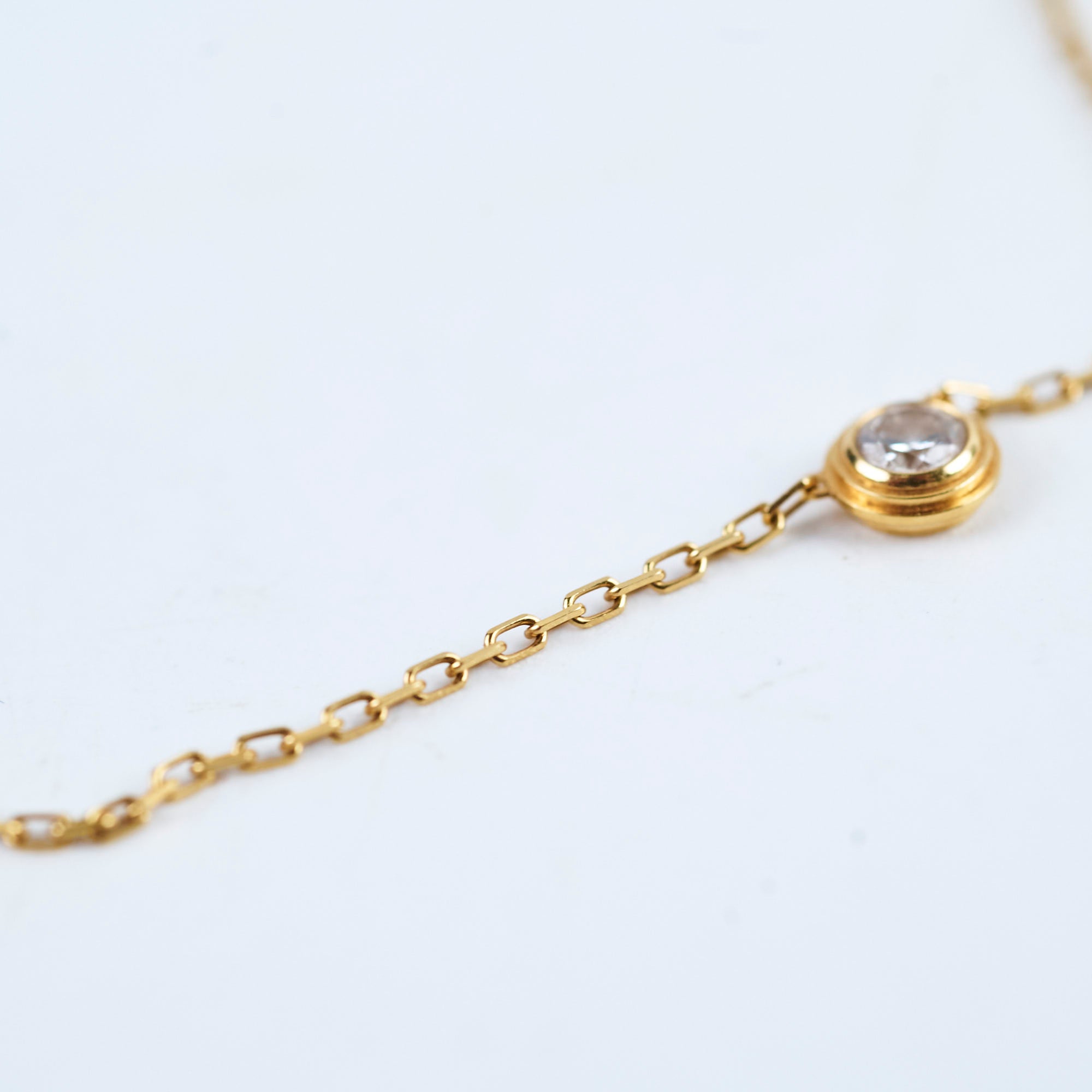 Cartier D'Amour Large Diamond Necklace 18K Yellow Gold - Luxury Diamond Pendant for Women, Perfect for Anniversary, Wedding & Special Occasions