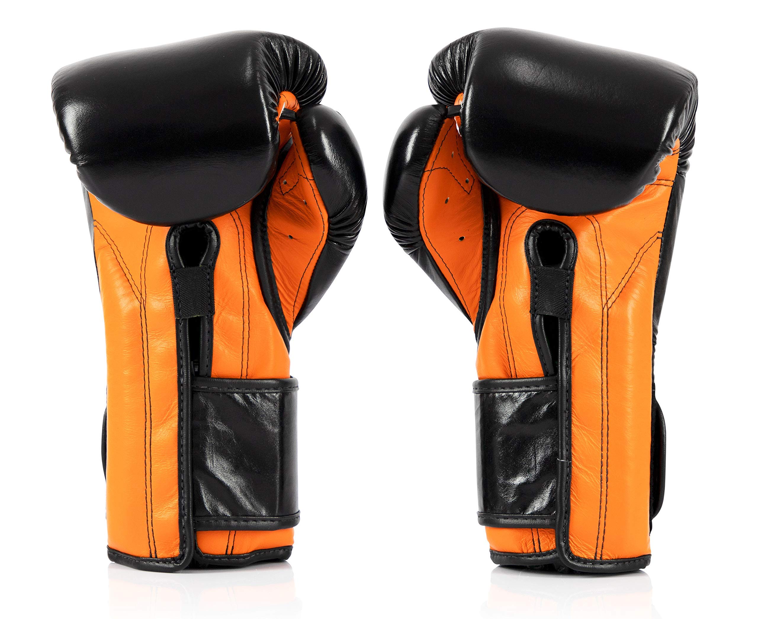 Fairtex BGV9 Muay Thai Boxing Gloves for Professional Fighters & Trainers - Mexican Style MMA Gloves for Heavy Hitters - Lightweight Shock-Absorbent Martial Arts Training Gloves - Ideal for Sparring, Bag Work & Competition