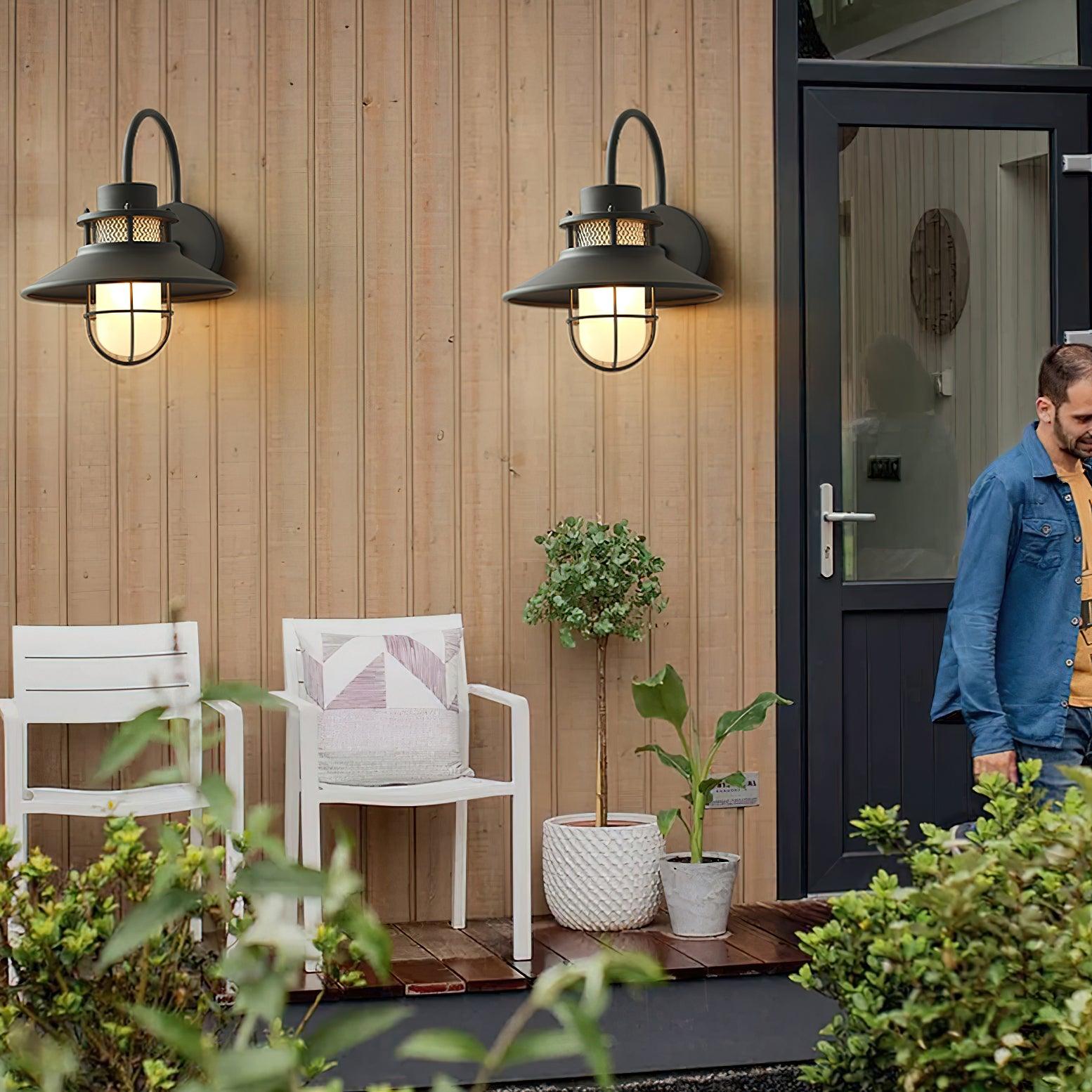 Felix Outdoor Wall Lamp - Waterproof LED Exterior Light for Porch, Garden, and Patio - Perfect for Home and Commercial Use