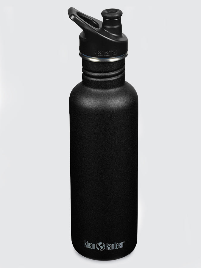 Klean Kanteen 800ml Classic Stainless Steel Water Bottle - Eco-Friendly, Leak-Proof for Hiking, Gym & Everyday Use