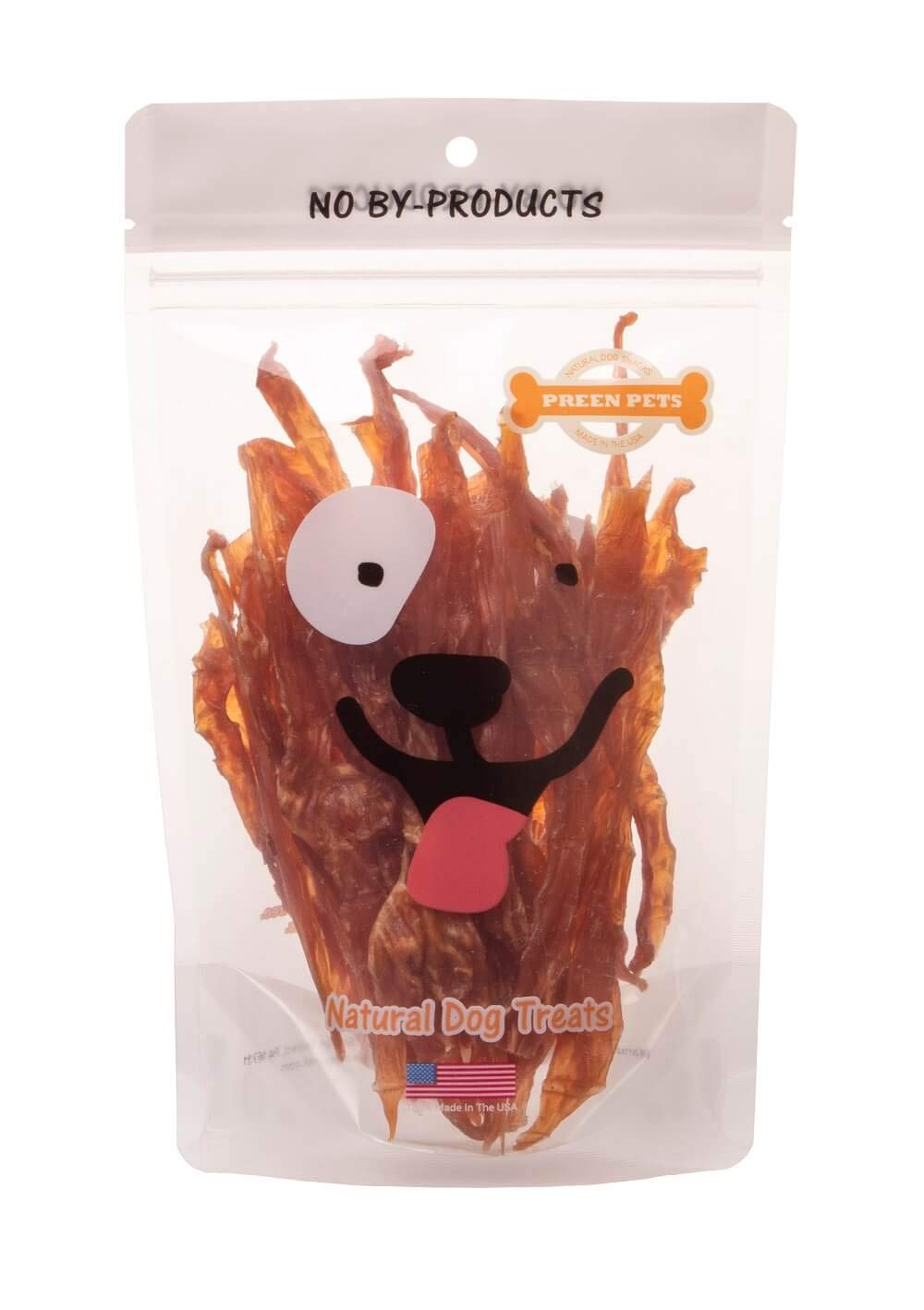 Premium Preen Pets Turkey Frites Dog Treats – 100% Natural USA Turkey Breast, Grain-Free, High-Protein Dog Snacks – Perfect for Training, Rewards & Dental Health (1 Pound)