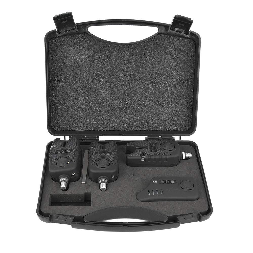 Dilwe Fishing Bite Alarm - ABS Light Fishing Alert & Strike Indicator for Carp Fishing - Perfect for Night Fishing and Bank Fishing Accessories