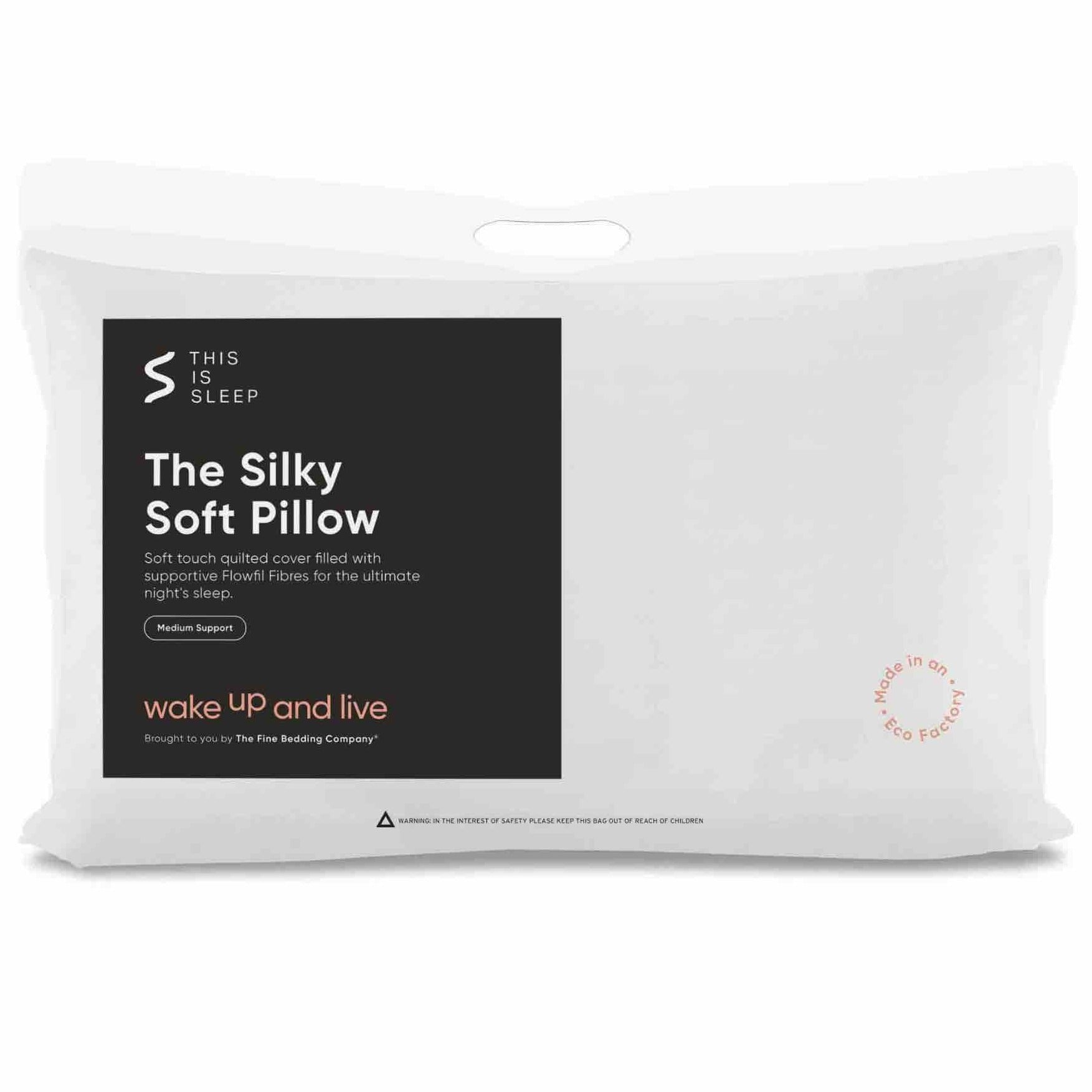 Silky Soft Pillow for Side Sleepers - Ultra Plush Memory Foam Pillow for Neck and Shoulder Support - Perfect for Back, Stomach & Side Sleepers - Ideal for Home, Office & Travel Use