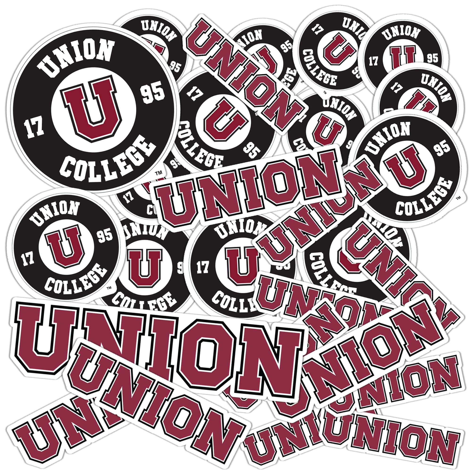Desert Cactus Union College Dutchmen Vinyl Decals - Waterproof Stickers for Laptop, Water Bottle, Car & Scrapbook | Durable College Pride Decoration for Students & Alumni
