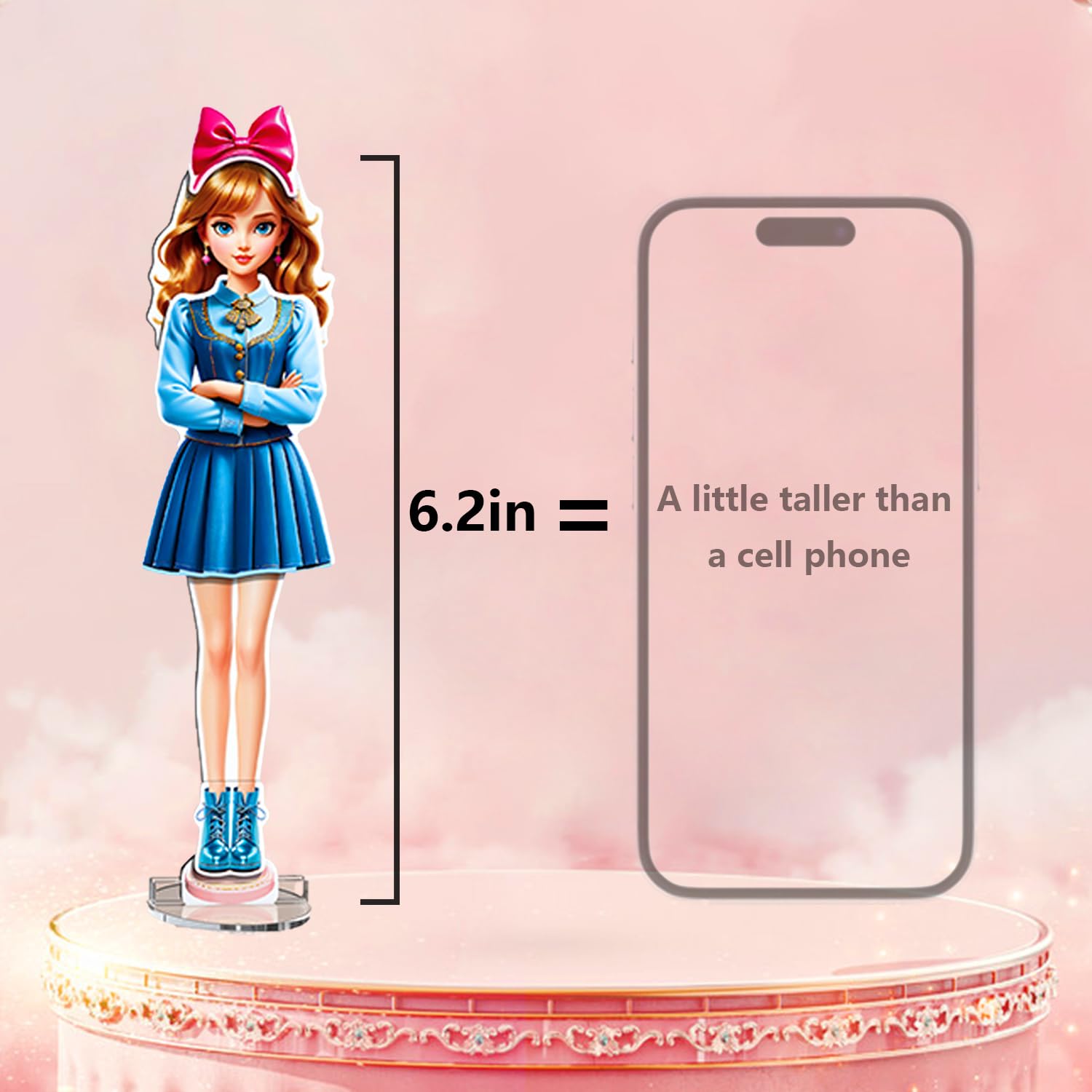 Magnetic Dress Up Doll for Girls - Travel & Learning Toy Gift