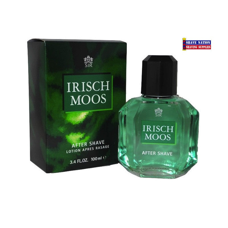 Irish Moss Aftershave Lotion 100ml - Soothing Post-Shave Balm for Men, Alcohol-Free Moisturizer for Sensitive Skin, Perfect for Daily Grooming & Travel