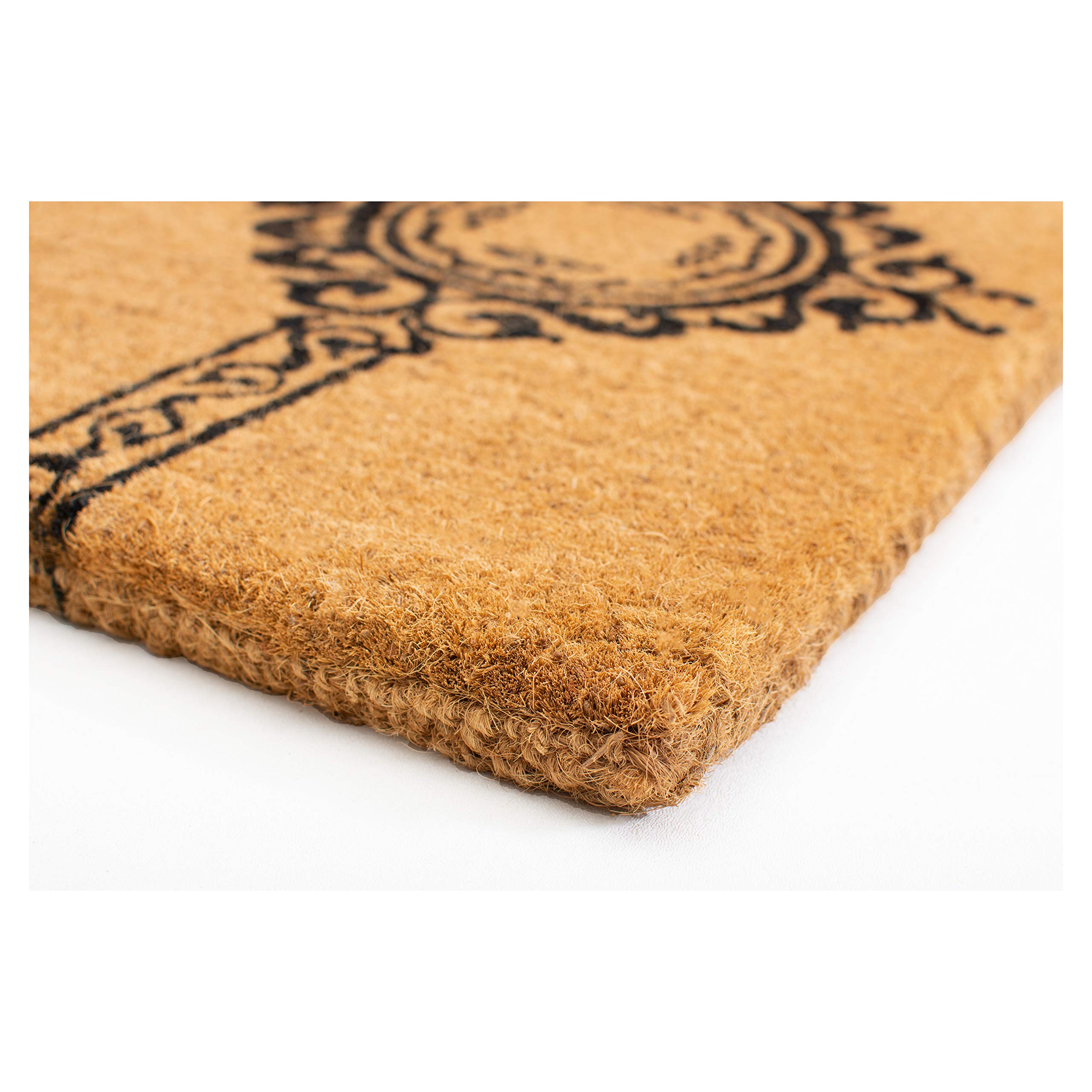 Premium Calloway Mills Garbo Monogram Doormat - Extra Thick 3'x6'x1.5