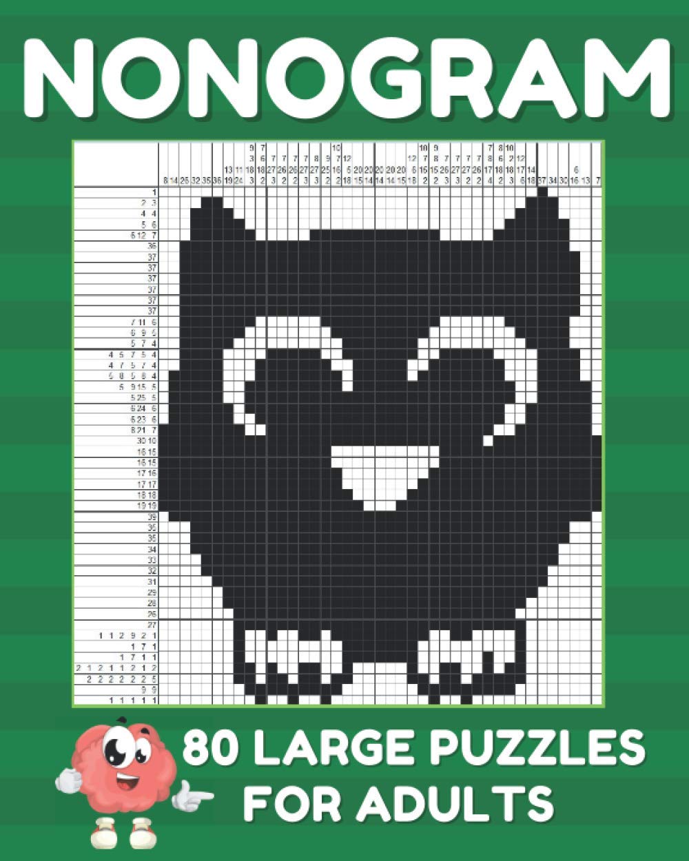Nonogram Puzzle Books for Adults - Large Grid Logic Puzzles & Picross Brain Games | Relaxing Activity for Stress Relief, Travel & Mental Exercise