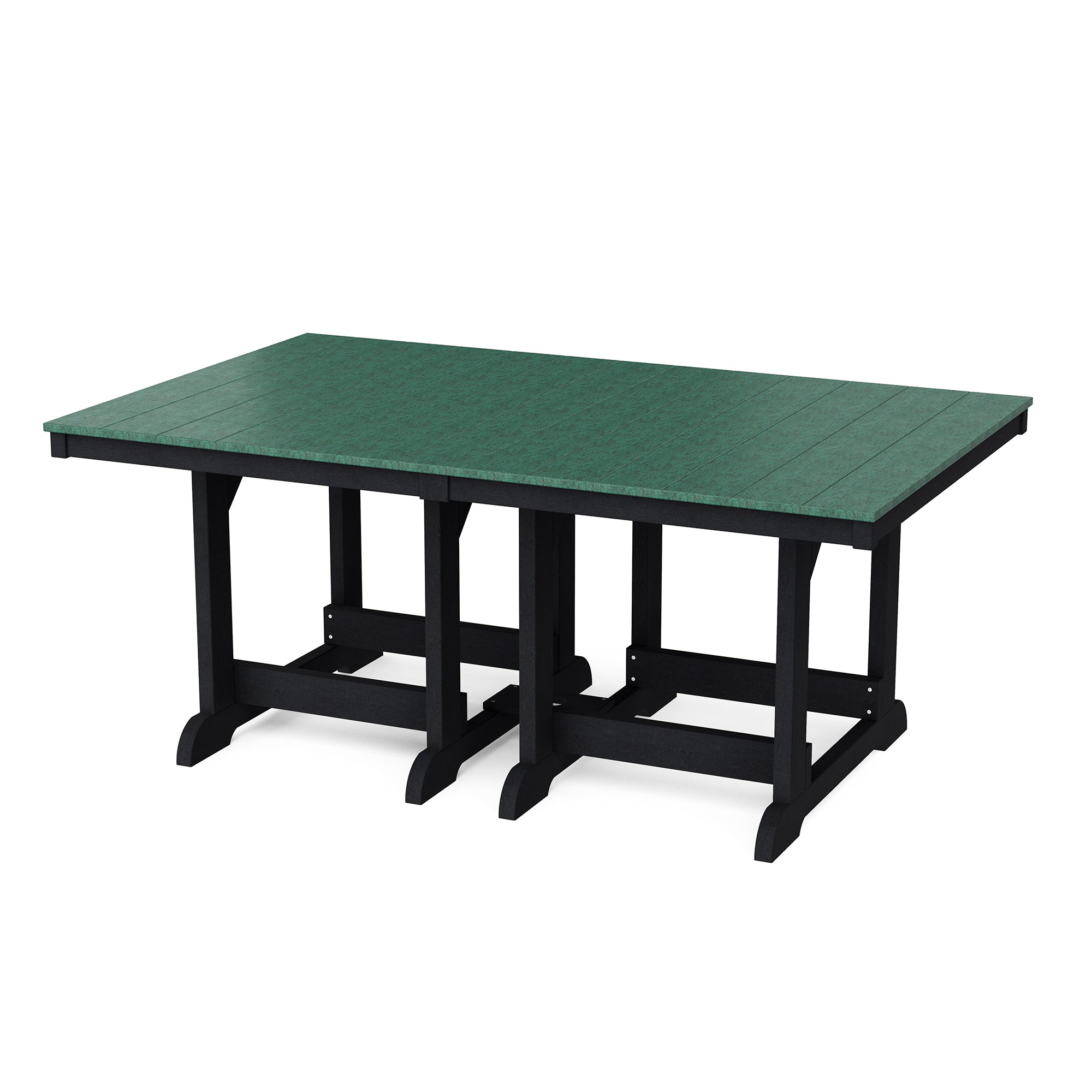 Heritage 44x72 Inch Solid Wood Dining Table - Rustic Farmhouse Style for Kitchen, Dining Room & Outdoor Entertaining