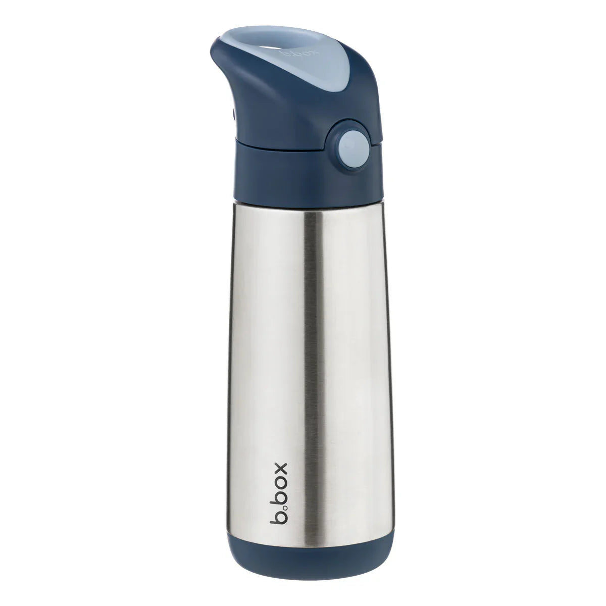 b.box Insulated Stainless Steel Drink Bottle 500ml - Midnight Blue | Leakproof & BPA-Free | Perfect for School, Gym & Outdoor Activities
