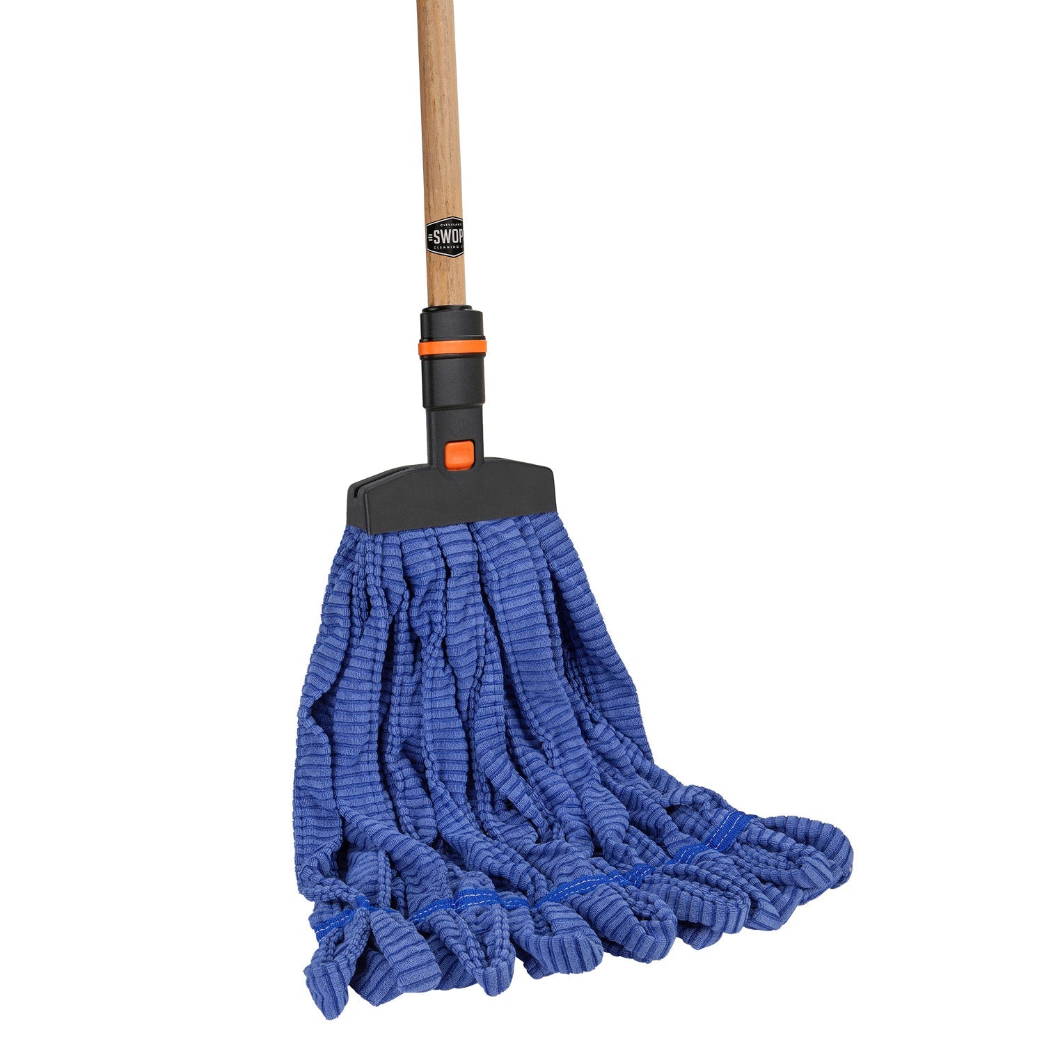 Premium Microfiber Mop Head with 60-Inch Wooden Handle - Super Absorbent & Reusable Cleaning Pads for Hardwood Floors, Tile & Laminate - Ideal for Home, Kitchen & Office Cleaning