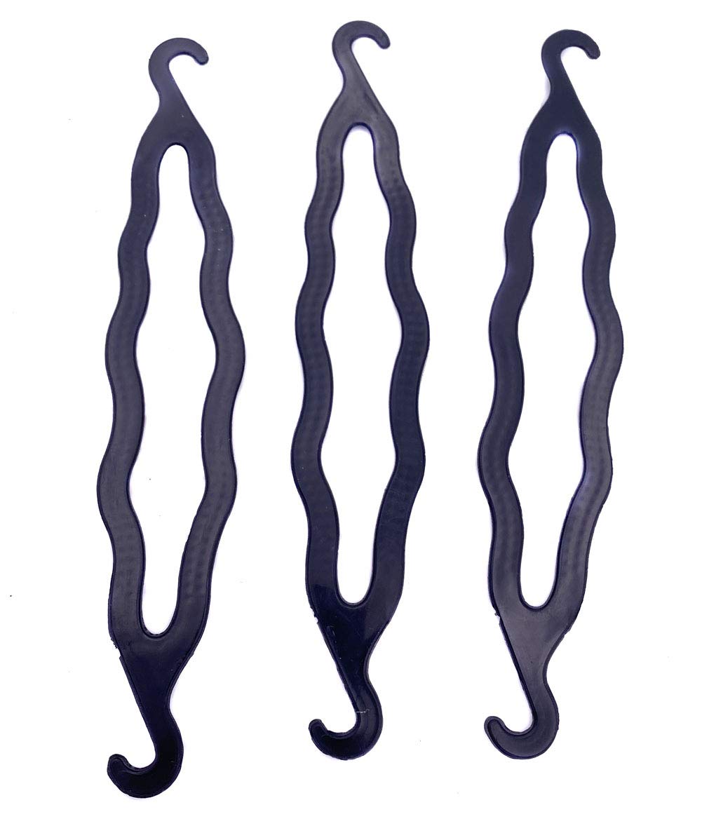 6PCS Black 8.5