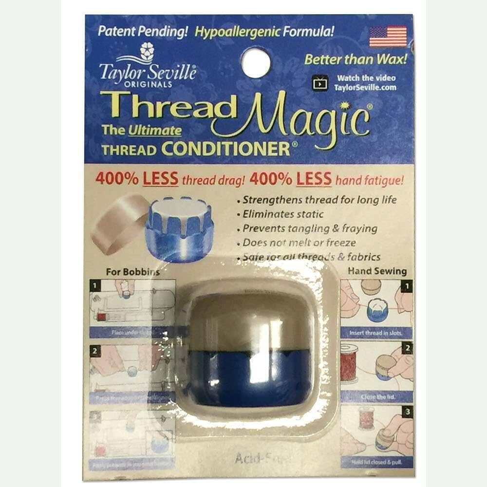 Thread Magic Conditioner 43707 - Reduce Thread Tangles, Protect Fibers, Acid-Free | Perfect for Sewing, Embroidery & Quilting Projects