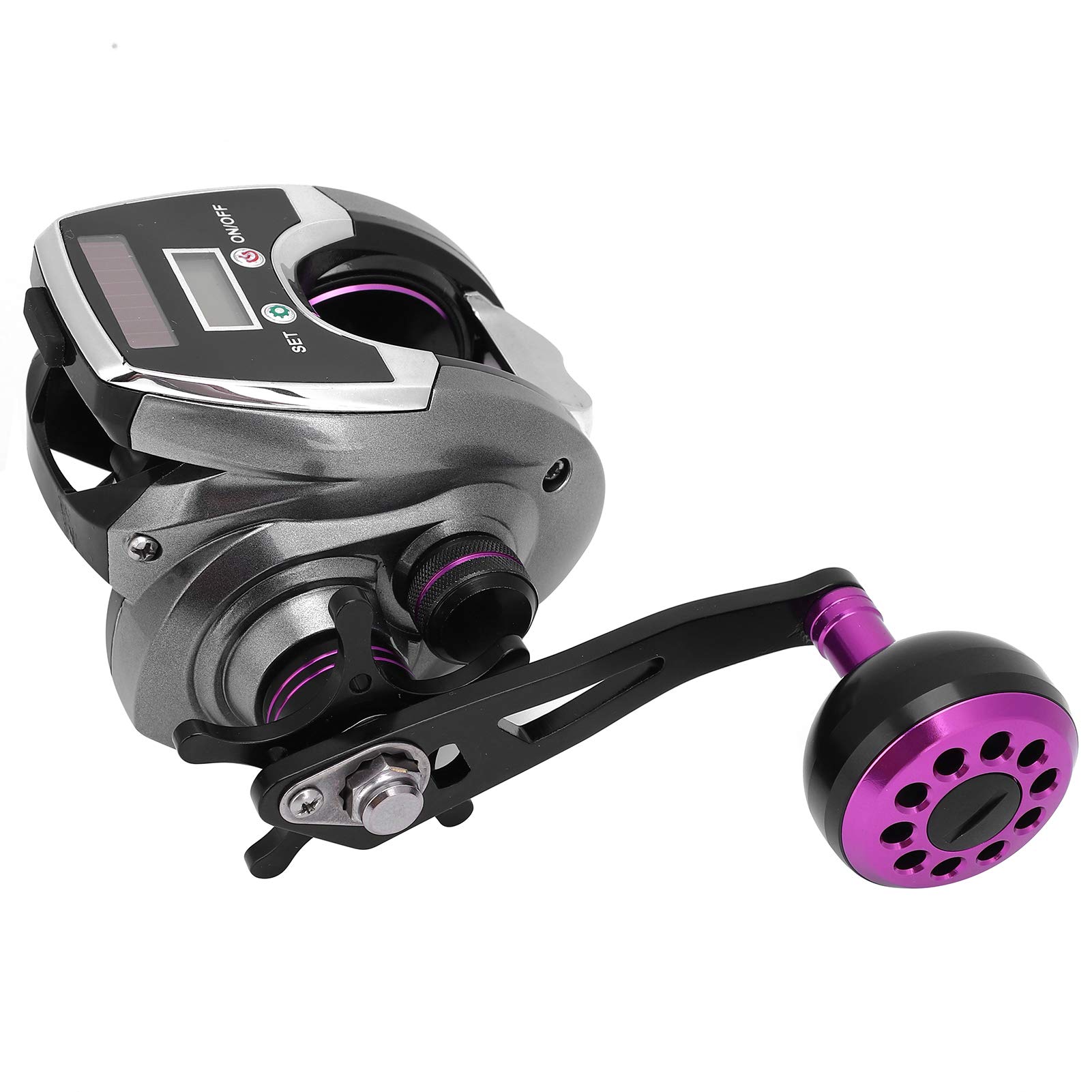 **Durable Magnetic Brake Fishing Reel - Left-Handed Metal Casting Reel for Saltwater & Freshwater Fishing | Smooth Drag for Bass, Trout & Saltwater Game Fish**