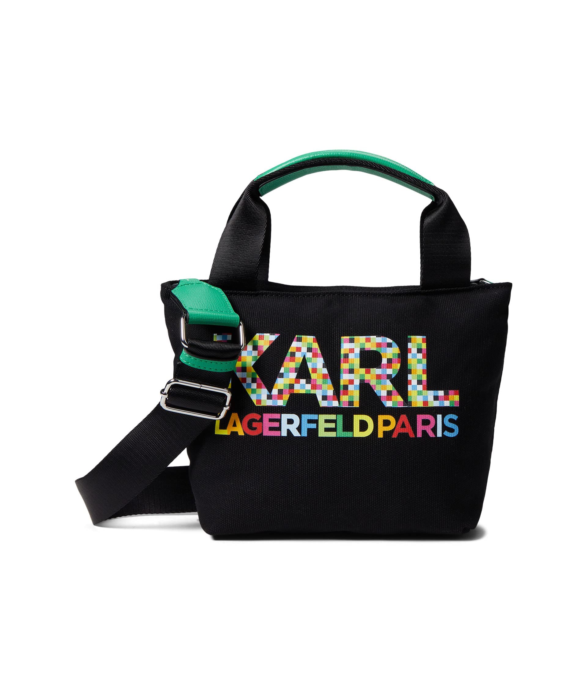 Karl Lagerfeld Paris Essential Everyday Crossbody Bag for Women - Stylish Leather Shoulder Purse with Adjustable Strap, Perfect for Work, Travel & Daily Use