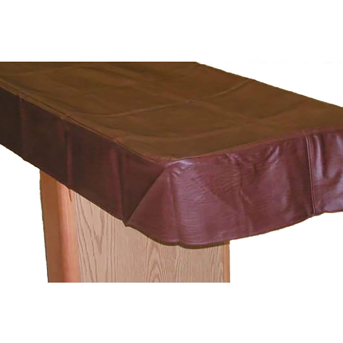 Championship Shuffleboard Table Cover - 20 Feet Brown Waterproof Protective Cover for Indoor/Outdoor Use - Perfect for Game Rooms, Bars, and Patios
