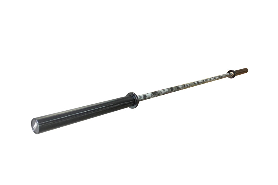Warrior Cerakote Powerlifting Bar - Camo Finish | Olympic Weightlifting Bar for CrossFit, Powerlifting & Home Gym | Durable & Corrosion-Resistant