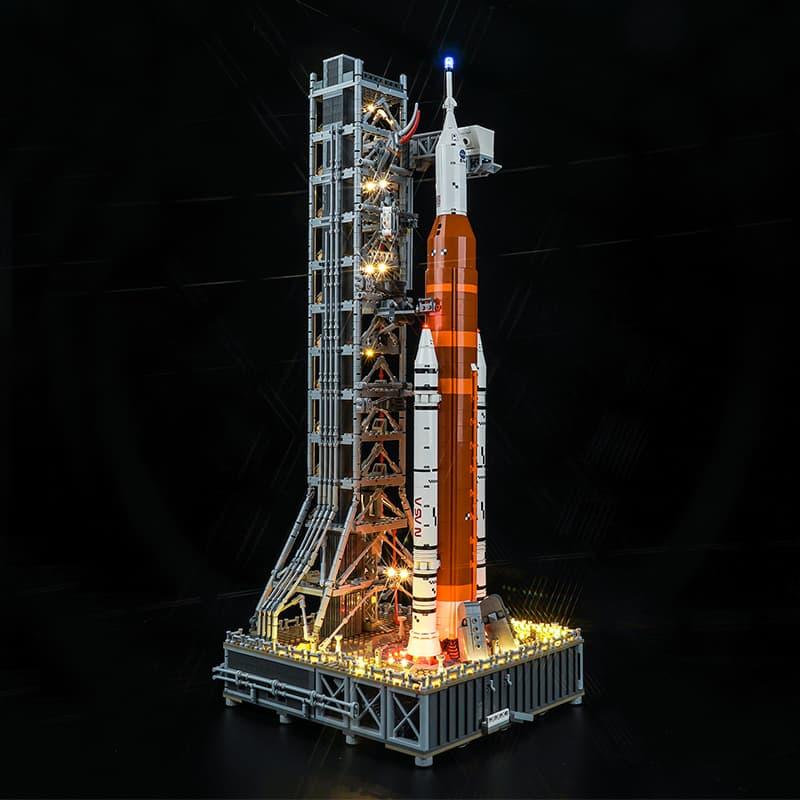 LEGO NASA Artemis Space Launch System 10341 Light Kit - LED Building Blocks Lighting Set for Space Model Display & Room Decor
