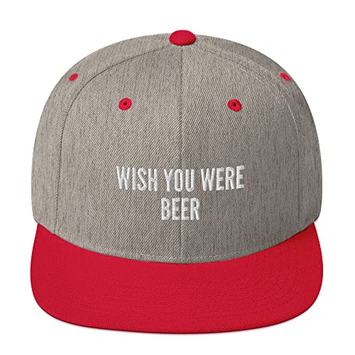 Heather Grey/ Red