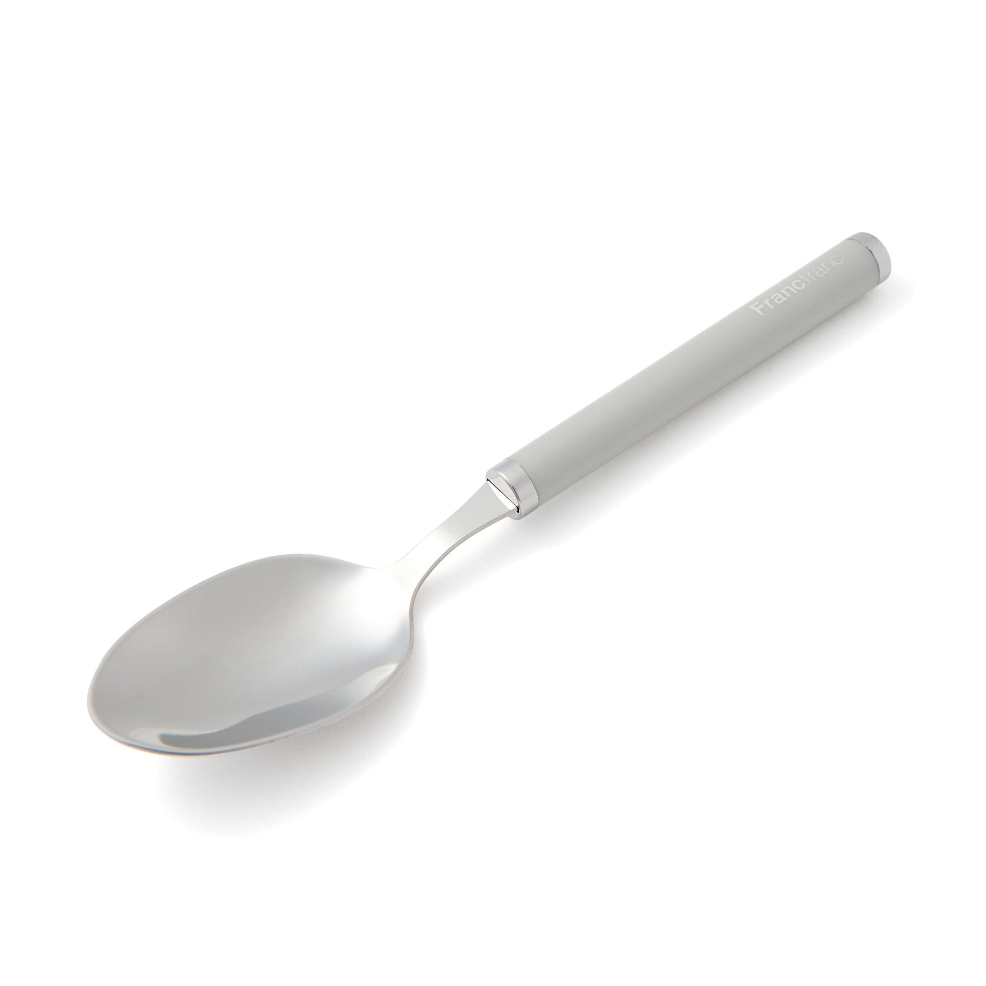 Premium 4-Piece Cutlery Set with Logo - Elegant Grey Stainless Steel Utensils for Dining, Kitchen & Gifting