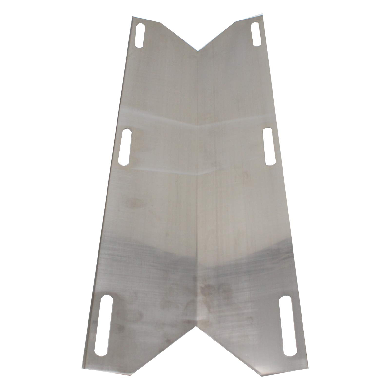 Stainless Steel BBQ Grill Heat Shield Plate for Jenn Air 720-0164 - Replacement Flame Tamer, Guard & Deflector - 17 3/4