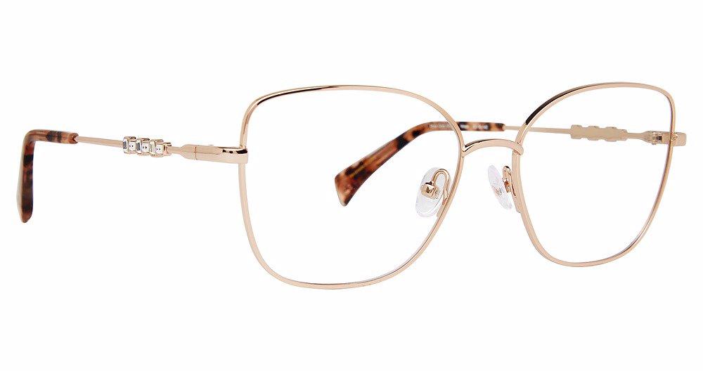 Badgley Mischka BMNINON Women's Designer Eyeglasses - Stylish & Lightweight Frames for Work, Reading & Everyday Wear