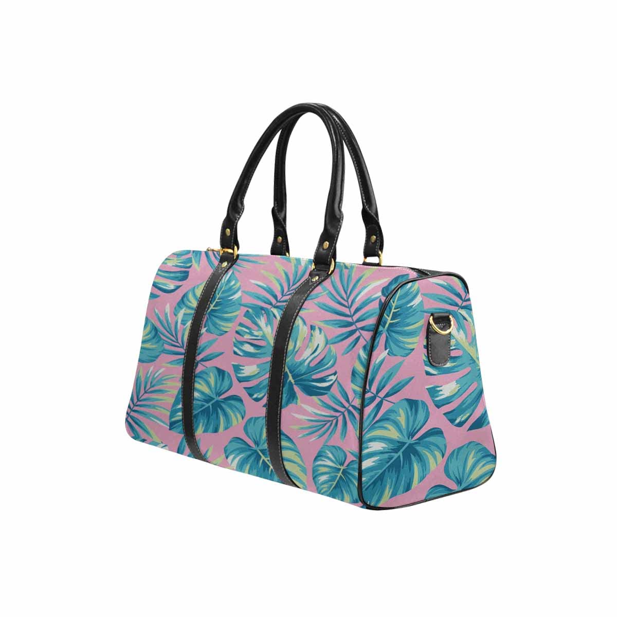 InterestPrint Color Skull with Headphones Weekender Duffle Bag - Stylish Overnight Carry-on Tote for Travel, Gym & Weekend Getaways | Perfect for College, Work & Beach Trips