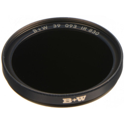 B+W 39mm Infrared 093 Filter for DSLR & Mirrorless Cameras - Black & White Photography, Astrophotography, and Scientific Imaging