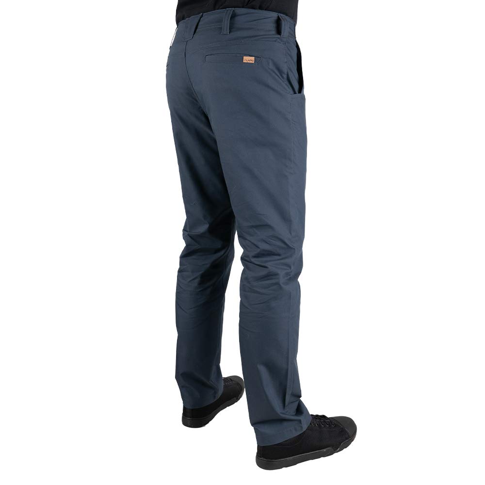 LAPG Terrain Flex Straight Fit Men's Chino Pants - Stretch Comfort Casual Khaki Pants for Men | Perfect for Office, Travel & Outdoor Activities