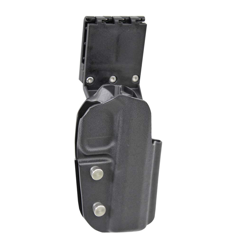 Professional Competition OWB Kydex Holster for SIG P320 Compact/Full & X5 Legion - USPSA, IPSC, 3-Gun Approved - Adjustable Retention & Angle - USPSA Production Division Legal - Perfect for Tactical Training & Competitive Shooting