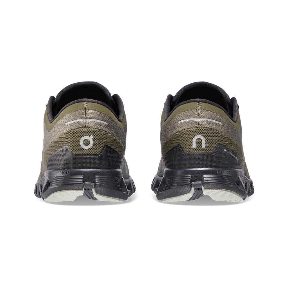 ON Men's Cloud X 3 Running Shoes - Lightweight & Breathable Olive/Reseda Sneakers for Jogging, Gym Workouts & Daily Wear