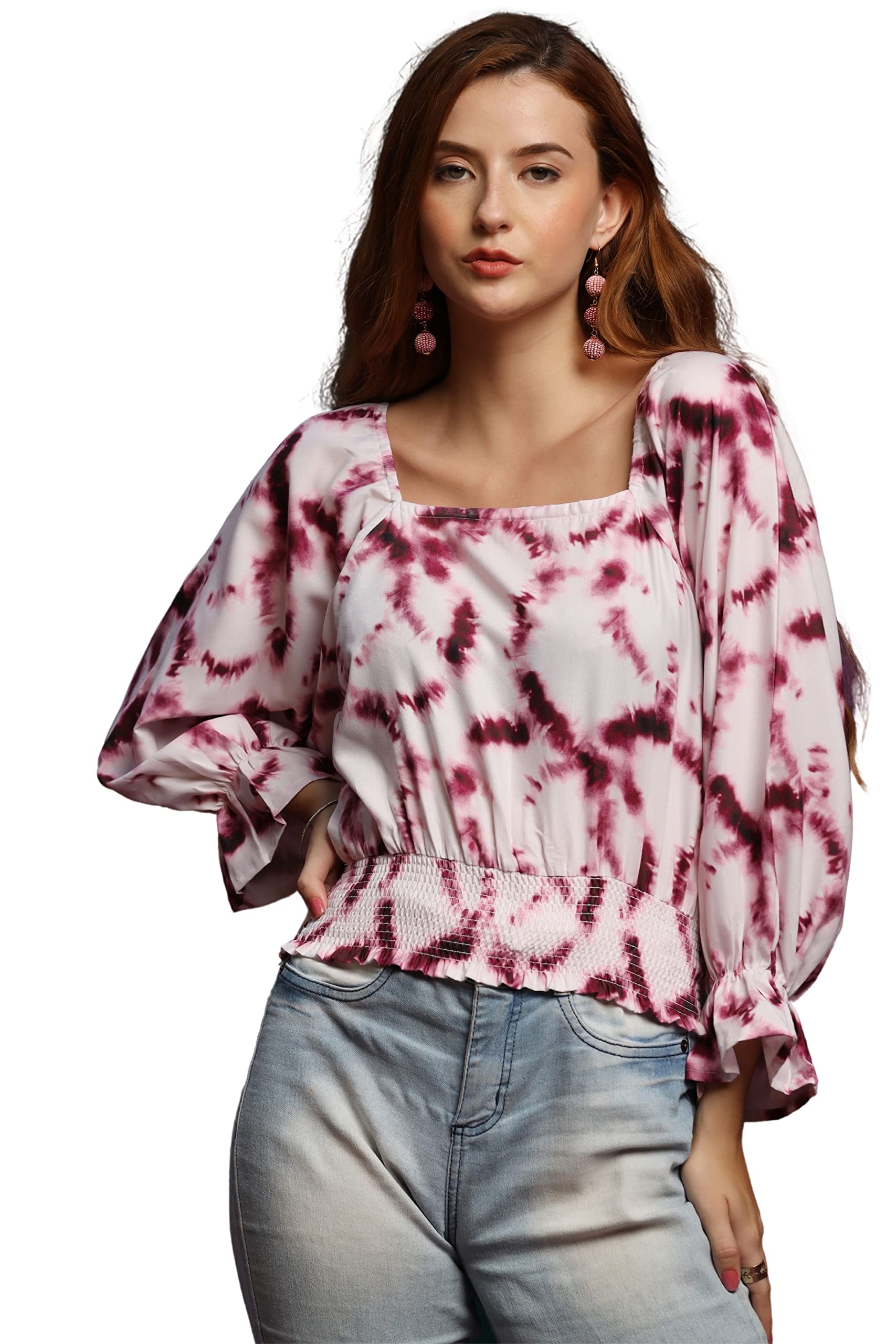GRECIILOOKS Women's Rayon Scoop Neck Hoodie - Casual Korean Style Tops for Women | Comfortable & Stylish Pullover Sweatshirt for Jeans, Dresses & Western Outfits | Perfect for Daily Wear, Office & Street Fashion