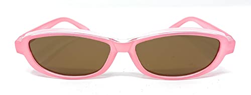 Oval - Pearl Pink With Amber Lens