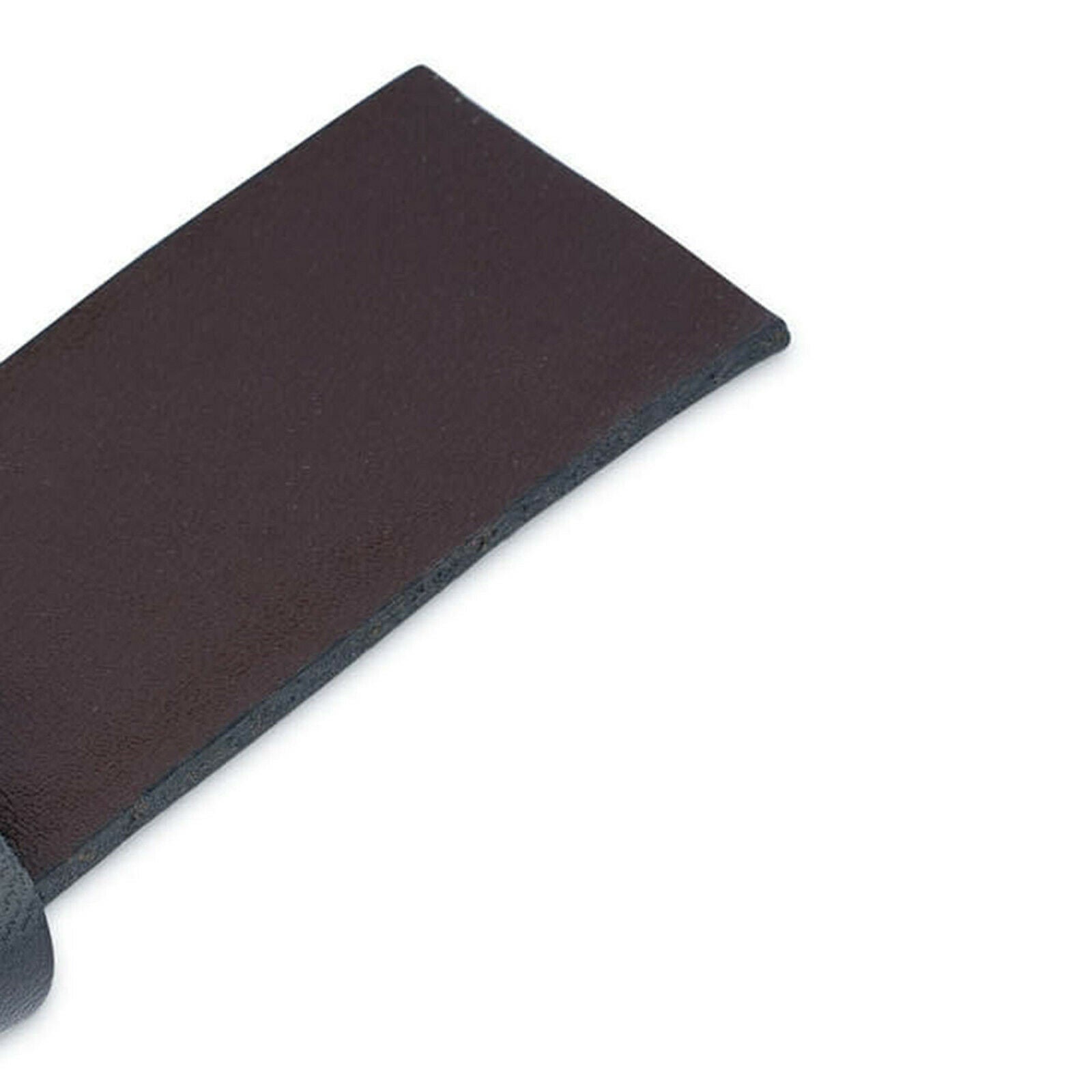 Vegan Leather Belt for Men - Reversible Brown & Black Strap - Compatible with Dunhill Buckles - 35mm Replacement Belt for Business & Casual Wear