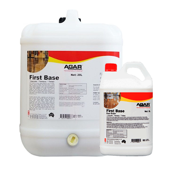 Agar First Base Concrete Sealer - Premium Waterproof Sealer for Driveways, Patios & Garage Floors - Protects Against Stains, Weather & UV Damage