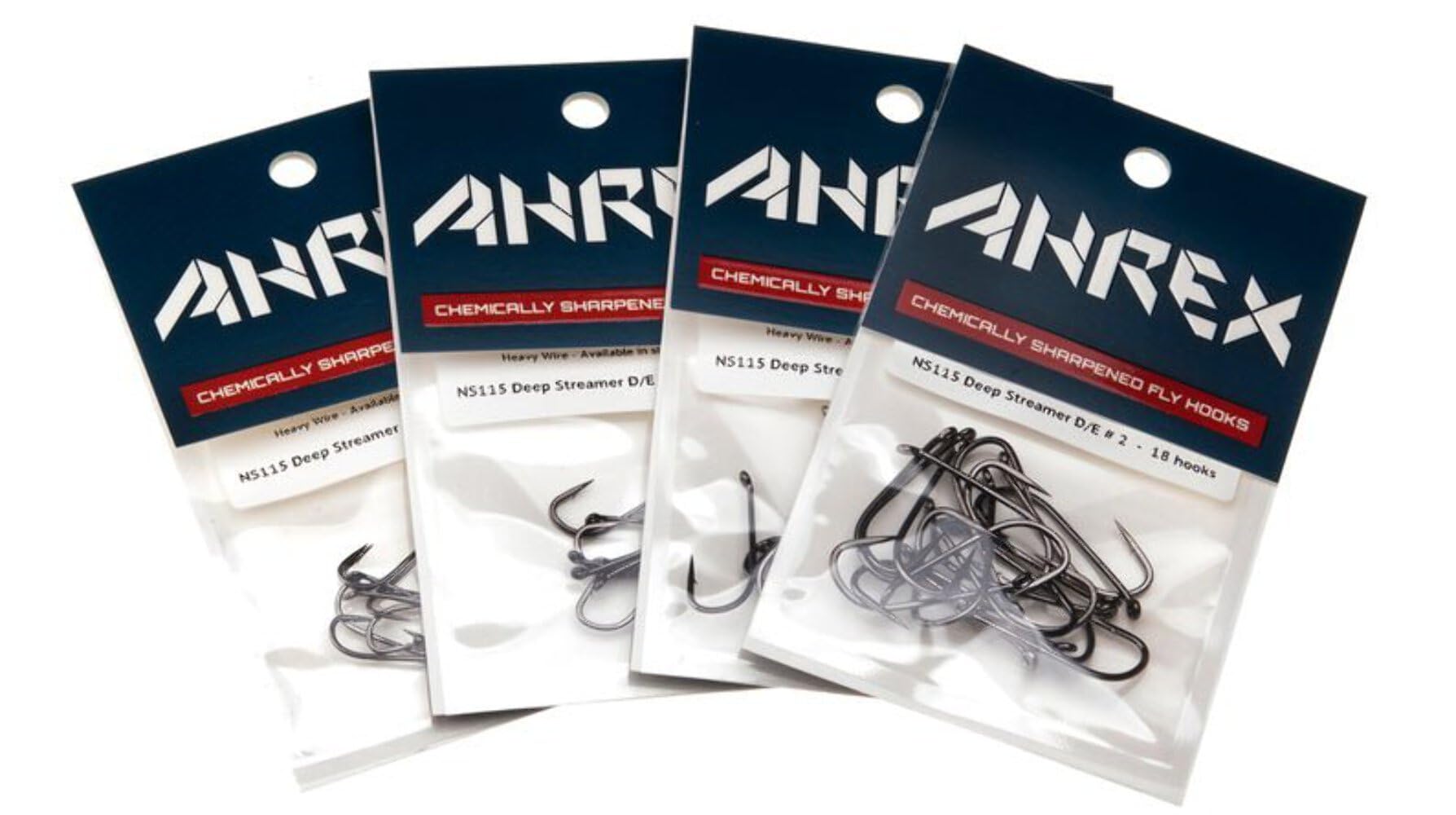 Ahrex NS115 Nordic Salt Deep Streamer Hook Size #4 - Premium Saltwater Fishing Hooks for Trout, Salmon & Steelhead - Ideal for Deep Water Streamer Fishing in Rivers & Coastal Areas
