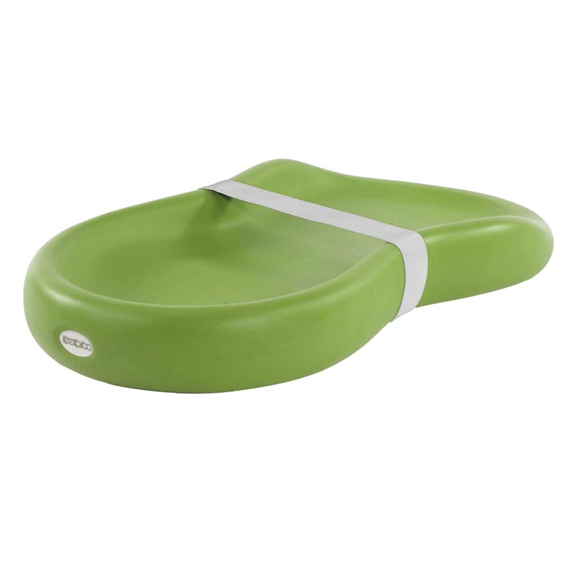 Keekaroo Peanut Changer Baby Diaper Changing Pad - Soft, Waterproof & Non-Slip Surface in Lime Green | Perfect for Nursery, Daycare & Travel Use